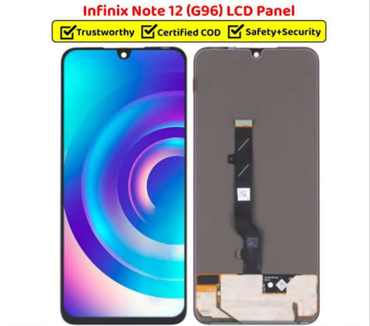Infinix Note 12 / X663 incell Lcd screen panel Replacement / Premium Quality Panel For infinix Mobile