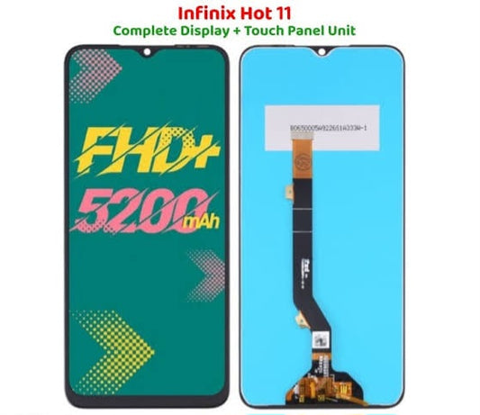 Infinix Hot 11 / X662 Lcd screen panel Replacement / Premium Quality Panel For infinix Mobile