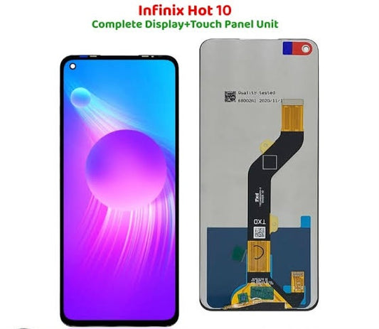 Infinix Hot 10 / X682 Lcd screen panel Replacement / Premium Quality Panel For infinix Mobile