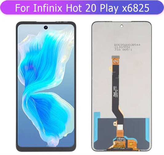 (Copy) Infinix Hot 20 Play / X6525 Lcd screen panel Replacement / Premium Quality Panel For infinix Mobile
